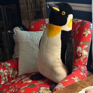 PENGUIN, Melissa & Doug 24" Tall, Used as Photo Prop, never a toy, since 2009
